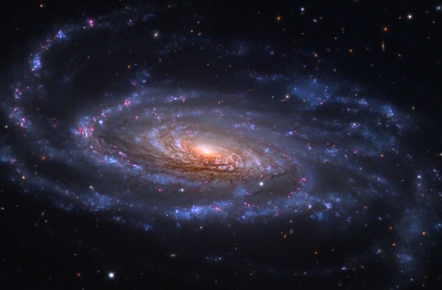 صورة التقطتها ناسا لمجرة Island Universe N5033 والتي تشبه مجرتنا بشكل كبير - الاعجاز العلمي في القران الكريم